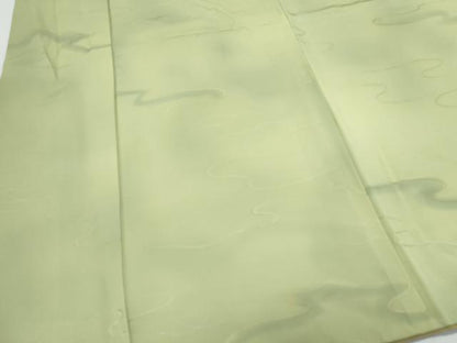 平和屋着物●上質な小紋　地紋起こし　流水芝草文　暈し染め　正絹　逸品　CABI1240th