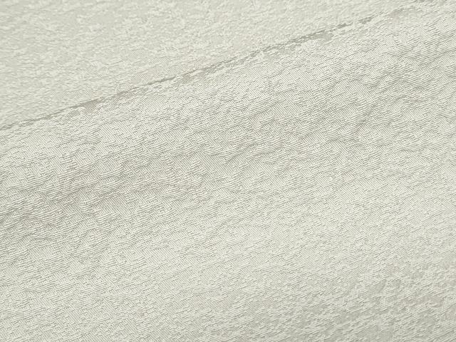 平和屋着物●上質な色無地　霞地紋　利休白茶色　正絹　逸品　CABI1242th