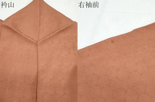 平和屋着物●銀座　志ま亀　色留袖　駒刺繍　雲重ね花文　たとう紙付き　正絹　逸品　CABI1263th