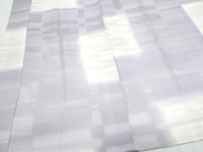 平和屋着物●長襦袢　無双仕立て　作家物　五彩ぼかし　霞文　正絹　逸品　CABI1274th