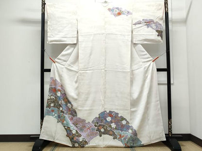 平和屋着物●訪問着　辻が花　金彩　正絹　逸品　CABI1275th