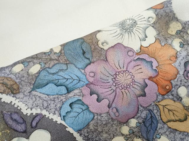 平和屋着物●訪問着　辻が花　金彩　正絹　逸品　CABI1275th