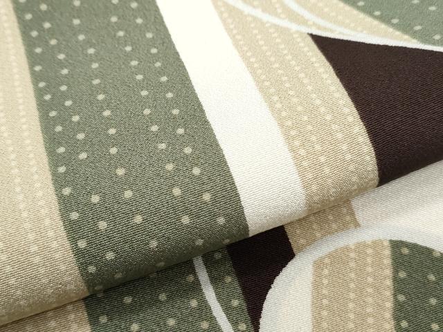 平和屋着物●上質な小紋　丸間道　ロング丈　正絹　逸品　CABI1278th