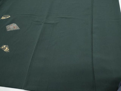 平和屋着物●訪問着　間道　金彩　正絹　逸品　CABI1279th