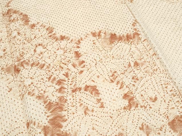 平和屋着物●訪問着　総絞り　流水文　正絹　逸品　CABI1281th