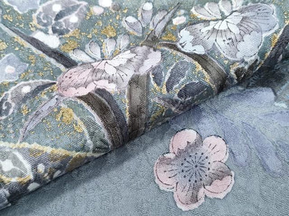 平和屋着物●訪問着　辻が花　暈し染め　金彩　正絹　逸品　CABI1286th