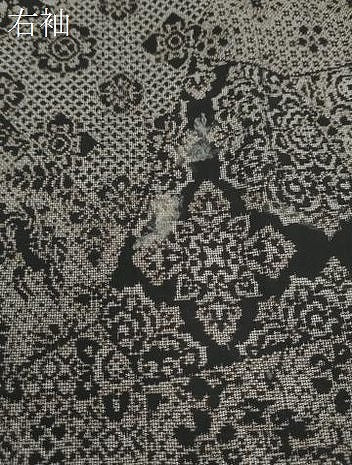 平和屋着物●本場大島紬　訪問着　9マルキ　切嵌動物吉祥草花文　正絹　逸品　CABI1290th