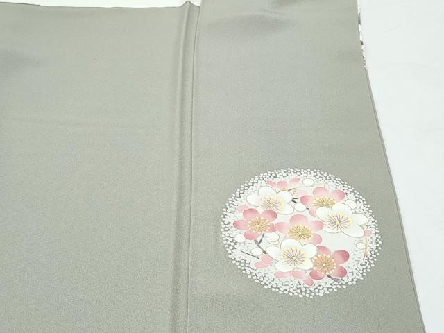 平和屋着物●訪問着　花丸文　金彩　正絹　逸品　CABI1292th