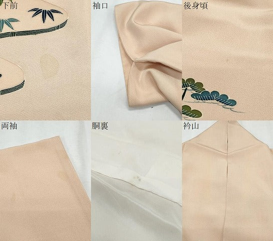 平和屋着物●訪問着　友禅　作家物　御所解文　正絹　逸品　CABI1294th