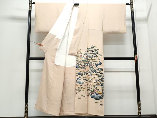 平和屋着物●訪問着　友禅　作家物　御所解文　正絹　逸品　CABI1294th