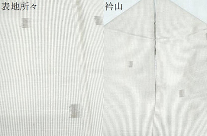 平和屋着物●上質な紬　吉祥文　正絹　逸品　CABI1306th