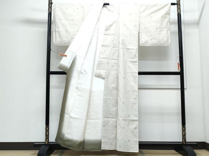 平和屋着物●上質な紬　吉祥文　正絹　逸品　CABI1306th