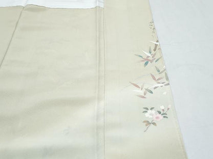 平和屋着物●訪問着　御所解文　暈し染め　金彩　正絹　逸品　CABI1321th