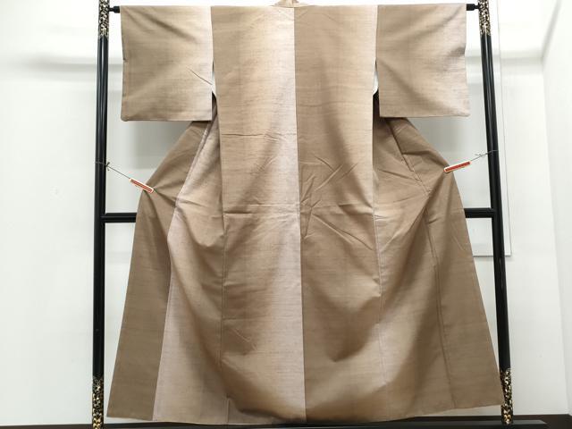 平和屋着物●上質な紬　霞間道　正絹　逸品　CABI1344th