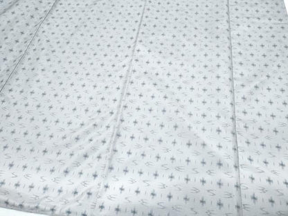 平和屋着物●本場染大島紬　訪問着　琉球絣紋様　森絹織物謹製　証紙付き　正絹　逸品　未使用　CABI1361th