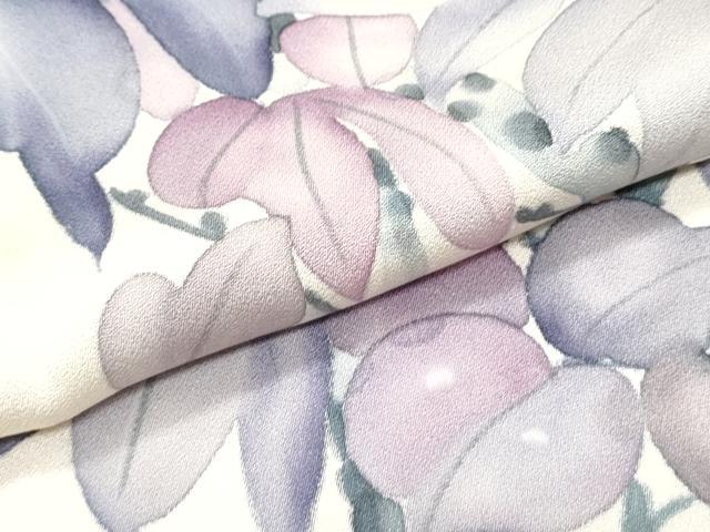 平和屋着物●豪華振袖　作家物　手描き　枝花文　正絹　逸品　CABI1370th