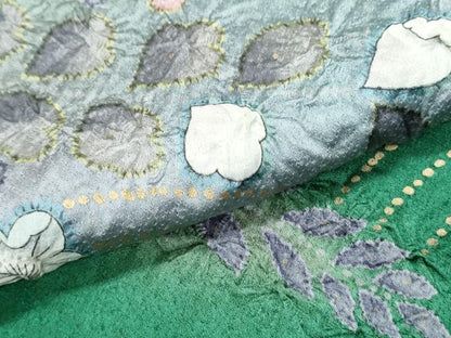 平和屋着物●訪問着　辻が花　絞り　暈し染め　金彩　正絹　逸品　CABI1374th