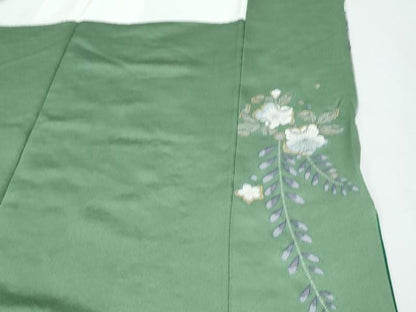 平和屋着物●訪問着　辻が花　絞り　暈し染め　金彩　正絹　逸品　CABI1374th