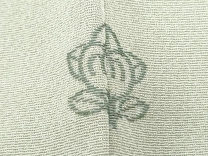 平和屋着物●豪華色留袖　刺繍　草花文　金彩　正絹　逸品　CABI1376th