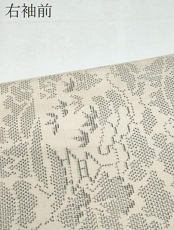 平和屋着物●上質な紬　風景文　正絹　逸品　CABI1378th