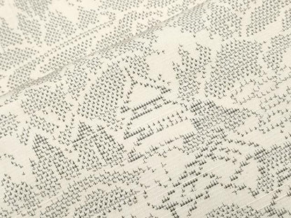 平和屋着物●上質な紬　風景文　正絹　逸品　CABI1378th