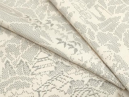 平和屋着物●上質な紬　風景文　正絹　逸品　CABI1378th