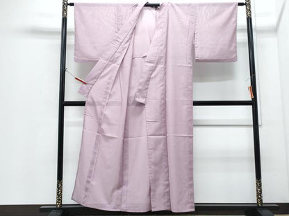 平和屋着物＊夏物　色無地　絽　虹色　洗える着物　CABI1403th