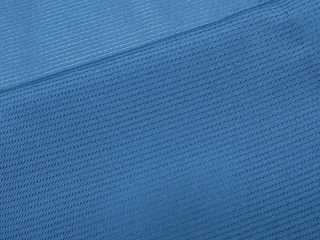 平和屋着物＊夏物　色無地　絽　紺瑠璃色　洗える着物　CABI1406th