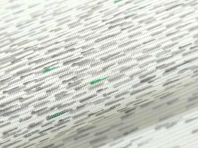 平和屋着物＊夏物　小紋　絽　霞文　洗える着物　CABI1419th