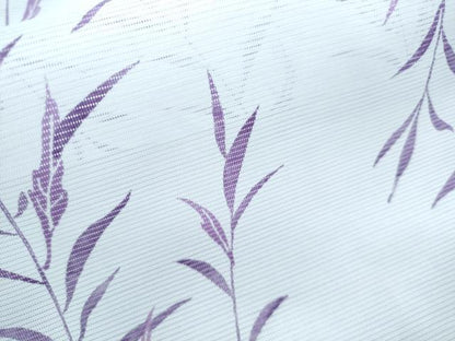 平和屋着物＊夏物　小紋　絽　草葉文　洗える着物　CABI1428th