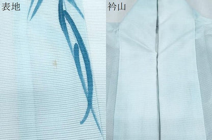 平和屋着物＊夏物　訪問着　絽　枝垂れ柳　洗える着物　CABI1429th