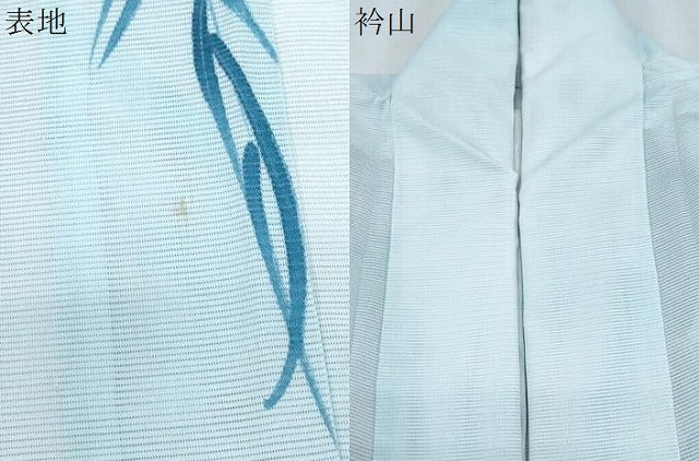 平和屋着物＊夏物　訪問着　絽　枝垂れ柳　洗える着物　CABI1429th