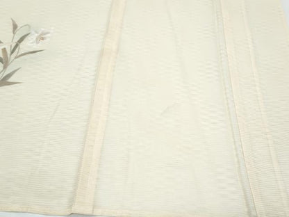 平和屋着物＊夏物　訪問着　変わり紋絽　草花文　正絹　逸品　CABI1435th