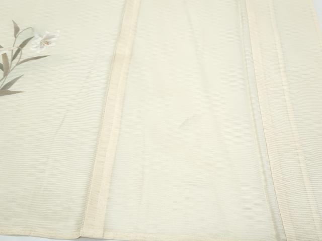 平和屋着物＊夏物　訪問着　変わり紋絽　草花文　正絹　逸品　CABI1435th