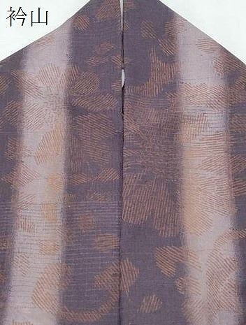 平和屋着物＊夏物　小紋　紗紬　草花間道　正絹　逸品　CABI1438th