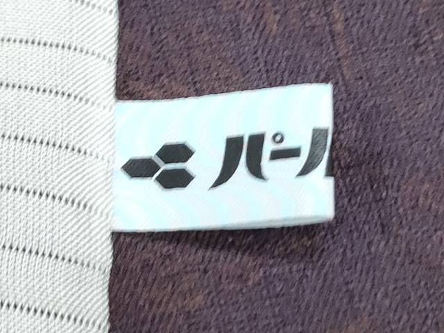 平和屋着物＊夏物　小紋　紗紬　草花間道　正絹　逸品　CABI1438th