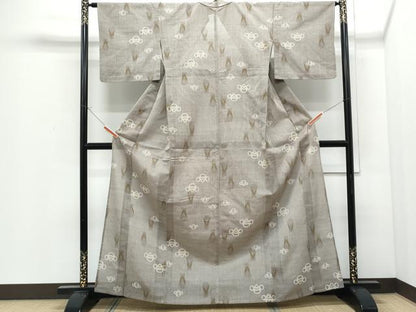 平和屋着物＊夏物　紗紬　吉祥文　正絹　逸品　CABI1439th