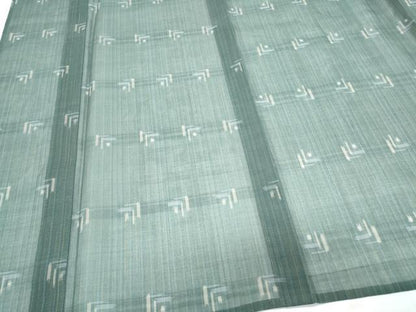 平和屋着物＊夏物　紗紬 　吉祥文 　正絹　逸品　未使用　CABI1442th