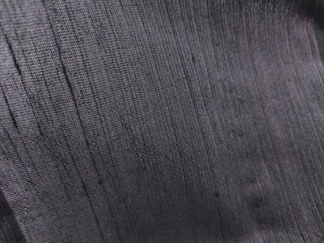 平和屋着物＊夏物　紗紬　市松文　正絹　逸品　CABI1446th