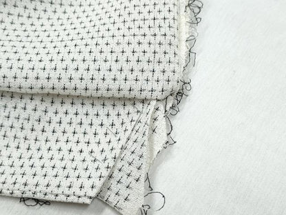 平和屋着物＊夏物　白鷹お召　蚊絣　正絹　逸品　CABI1449th