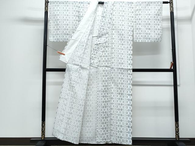 平和屋着物＊夏物　小紋　紗　吉祥間道　洗える着物　CABI1451th