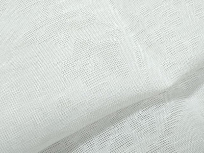 平和屋着物＊夏物　長襦袢　草花紋紗　生成り色　逸品　CABI1452th