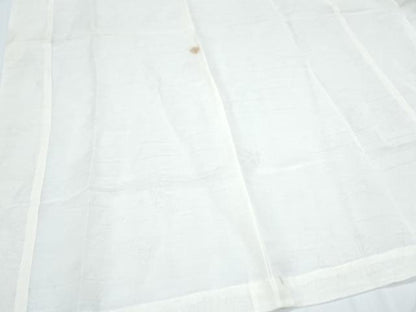 平和屋着物＊夏物　長襦袢　籬花紋紗　生成り色　逸品　CABI1454th