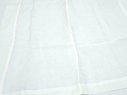 平和屋着物＊夏物　長襦袢　流水花紋紗　生成り色　逸品　CABI1456th