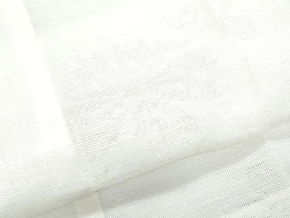 平和屋着物＊夏物　長襦袢　枝花紋紗　生成り色　逸品　CABI1458th