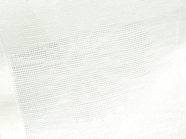 平和屋着物＊夏物　長襦袢　枝花紋紗　生成り色　逸品　CABI1458th