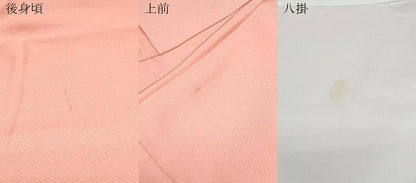 平和屋着物●訪問着　地紙花文　暈し染め　金彩　正絹　逸品　CABI1466th