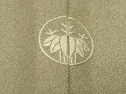 平和屋着物●訪問着　刺繍　草花文　ますいわ屋扱い　正絹　逸品　CABI1469th
