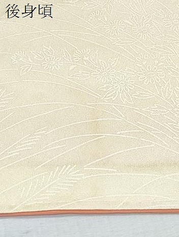 平和屋着物●訪問着　総刺繍　枝花文　正絹　逸品　CABI1475th