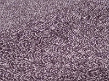 平和屋着物●江戸小紋　作家物　鮫小紋柄　鬼しぼ縮緬　ロング丈　正絹　逸品　CABI1478th